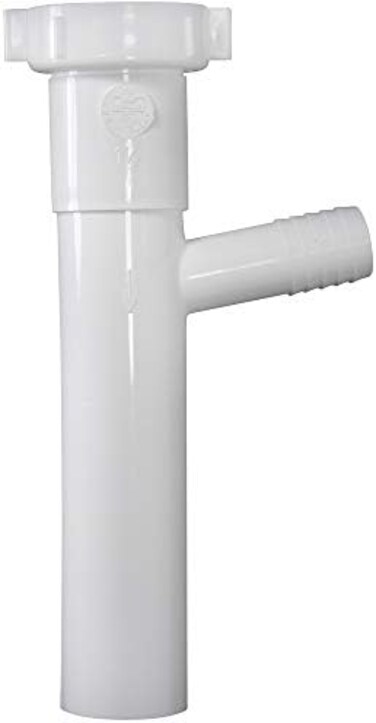 Plumb Pak 30-8WK Dishwasher Branch, White, 1-1/2" x 8", Pack of 1