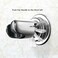 BOPAI Vacuum Suction Cup Shower Head Holder,Adjustable 20 Degrees from The Wall