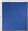 Stalwart 75-MOV1001 Blanket-80x73.5in Heavy-Duty Reusable Quilted Furniture Pad or Drop Cloth with Recycled Cotton Filling-Moving Supplies, 1-Pack, Black/Blue