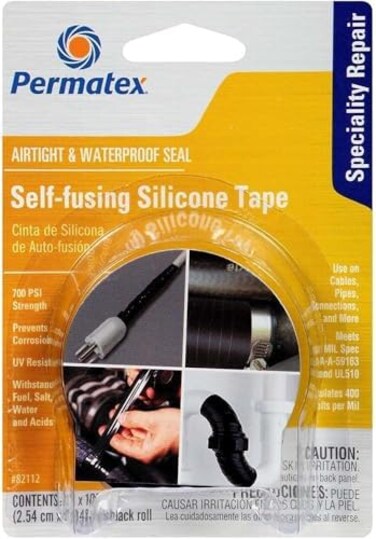 Permatex Self Fusing Silicone Tape, 1-Inch x 10-Inch Size