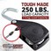 Rope Ratchet 10026 Ratcheting Tie Down Rope Hanger Pulley, 3/8" 250lb Weigh Capacity (Rope Ratchet Only, As Pictured)