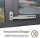 EUDEMON Window Lock Children Protection Window Restrictor Child Safety Window Stopper Falling Prevention Locks Limiter Easy To Install and Use 3M VHB Adhesive No Tools Need or Drill (Grey, 1 Pack)