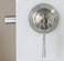 Probrico Dook Lock مقابض الأبواب ومقابض من النيكل الساتان المصقول أسطوانة مزدوجة DLD102SNDB-SN