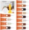SEISSO Wood Restoration Kit, Wood Repair, Furniture Touch Up Pen, Scratch Repair, Laminate Parquet Repair Kit