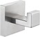 Angle Simple (Brushed Stainless Steel) - GD3208P Bathroom Lavatory Wall Mount Single Coat and Robe Hook, Brushed Stainless Steel