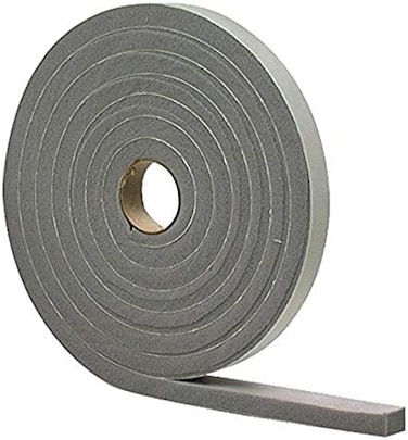 M-D Building Products 2311 High Density Foam Tape, 1/2-by-3/4-Inch by 10 feet, Gray, Grey