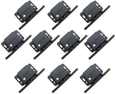 OWACH 10 Pack Grabber Catch 5lbs RV Drawer Latch ( CL-308) Replacement Southco C3-805 for RV Motorhome Trailer Camper Marine Boat Cabinet (5 Lbs, Black)
