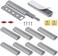 Jiayi Push to Open Magnet Push Door Cupboard Set of 10 Push Open Doors, Magnetic Push Lock for Drawer Magnet Closure System Press to Open and Close the Cabinet Door