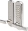 MegaFlint Mechanical Keyless Door Lock Combination Digital Code Keypad Security Entry Stainless Steel 304 Not Deadbolt (Only for The Left Handed Opens Inward) &hellip; (Right Handle)