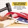 General Tools 71262 Grommet Kit with 24 Rustproof Solid Brass Grommets, 3/8 Inch