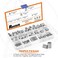 Rustark 200 Pcs Wire Thread Inserts kit 304 Stainless Steel Metric M3 M4 M5 M6 M8 M10 M12 Helicoil Kit Wire Screw Sleeve Thread Repair Kit