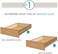 Liberty Hardware Liberty D68816C-W-TS 16-Inch Bottom Mount Drawer Slide