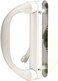 CRL Sliding Patio Door Handle Set for Milgard, White