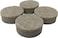 Shepherd Hardware 9916 1-1/2-Inch Heavy Duty Felt Gard Self-Adhesive Leveling Furniture Pads, 4-Pack, Beige, 1-1/2 Inch, Set of 4 Pieces