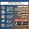Shepherd Hardware 9916 1-1/2-Inch Heavy Duty Felt Gard Self-Adhesive Leveling Furniture Pads, 4-Pack, Beige, 1-1/2 Inch, Set of 4 Pieces