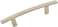 Amerock Cyprus 3 in (76 mm) Center-to-Center Satin Nickel Cabinet Pull - 10 Pack