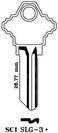 JMA SC1 Brass Key Blanks Box 50 1-pack