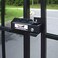 Mighty Mule Automatic Gate Lock (FM143) for Automatic Gate Openers, Black