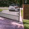 Mighty Mule Automatic Gate Lock (FM143) for Automatic Gate Openers, Black