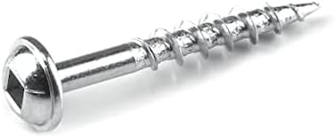 كريغ براغي جيب SML-C125-100، 1-1/4 انش #8 بخيوط خشنة، رأس غسالة (100 قطعة)