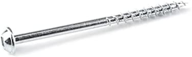كريغ براغي جيب SML-C250-125، 2-1/2 انش #8 بخيوط خشنة، رأس غسالة (125 قطعة)