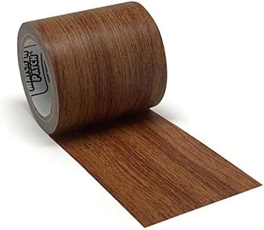 MATCH 'N PATCH Realistic Wood Grain Repair Tape, Antique Oak, 2.4 inch x 15 feet, Adhesive Repair Patch for Furniture, Floors, Cabinets, Windows, Doors, RV, Home Decor, DIY