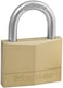 ماستر لوك قفل نحاسي 150D، فضي