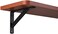 Knape &amp; Vogt John Sterling THE MAX BRACKET Shelf Bracket, 7-inch, Black, 0049-7BKH