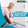 STRONGEST HOME Strongest Door Stopper, Heavy Duty Door Stop Wedge Made of Premium Quality Zinc and Rubber Suits Any Door, Any Floor. Set of 2 Plus Bonus Self Adhesive Wall Protectors