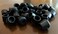 Shepherd Hardware 9224 1-1/4-Inch Inside Diameter Rubber Leg Tips, 2-Pack, Black