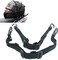 Patty Both 2 Pcs Motorcycle Helmet Luggage Rope Bungee Cord Bandage Strapping Tape Elastic Strap with 2 hooks, Black