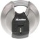 Master Lock M50XD Magnum Heavy Duty Stainless Steel Discus Padlock with Key