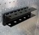 Wall Control Pegboard Screwdriver Holder Bracket Slotted Metal Pegboard Accessory Pegboard and Slotted Tool Board &ndash; Black