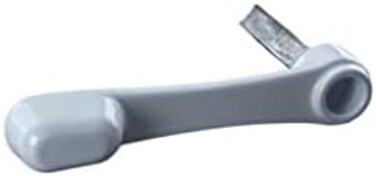 CRL Sliding Patio Door Latch Lever for Milgard, White