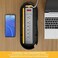 D-Line Cable Management Box   Hide and Conceal Power Strips and Electrical Cords from TVs, Computers, Gaming Consoles and PCs   Cord Organization (Small, Black)