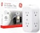 Ge(R) 56575 6-Outlet Grounded Wall Tap With Transformer/Resettable Circuit