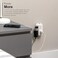 Ge(R) 56575 6-Outlet Grounded Wall Tap With Transformer/Resettable Circuit
