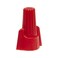 NSI Easy-Twist Winged Wire Connector, Standard Type, 18-8 AWG Wire Range, 600V, Red (Box of 100)
