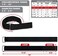 ENVISIONED Heavy Duty Cinch Straps with Stainless Steel Metal Buckle, Reusable Durable Hook and Loop, Multipurpose Securing Straps - 6 Pack - 1" x 15