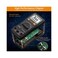 Neoteck Auto Ranging Digital Multimeter AC/DC Voltage Current Ohm Capacitance Frequency Diode Transistor Audible Continuity, Multi Tester with Backlit LCD