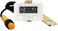 DIGITEN 0-99999 5 Digit LCD Digital Punch Counter with UP Gauge &amp; Proximity Switch Sensor