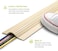 UT Wire UTW-CPL5-BG 5' Cable Blanket Low Profile Cord Cover and Protector, Beige