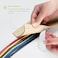 UT Wire UTW-CPL5-BG 5' Cable Blanket Low Profile Cord Cover and Protector, Beige