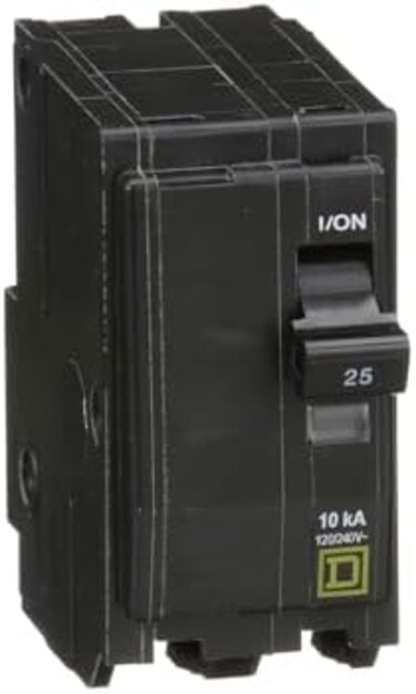Schneider Electric Square D QO225CP QO 25-Amp Two-Pole Circuit Breaker