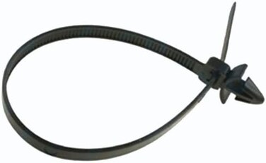 Clipsandfasteners Inc 25 Push Mount Cable Tie For Imports 200mm Length