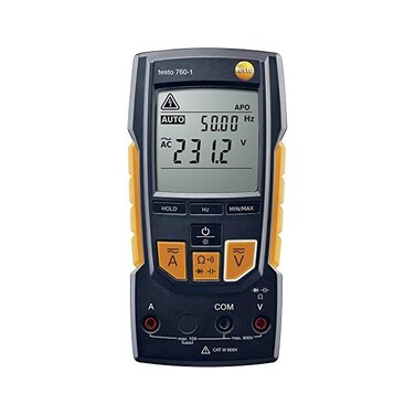 Testo 0590 7601 760-1 Digital Multimeter, 2" Height, 3" Width, 7" Length