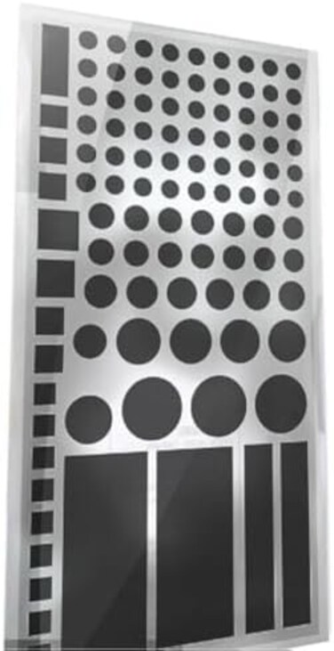 LightDims Original Strength - LED dimming Covers for Routers, Electronics and Appliances and More. Dims 50-80% of Light, in Minimal Packaging Light (1 Sheet).