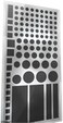 LightDims Original Strength - LED dimming Covers for Routers, Electronics and Appliances and More. Dims 50-80% of Light, in Minimal Packaging Light (1 Sheet).