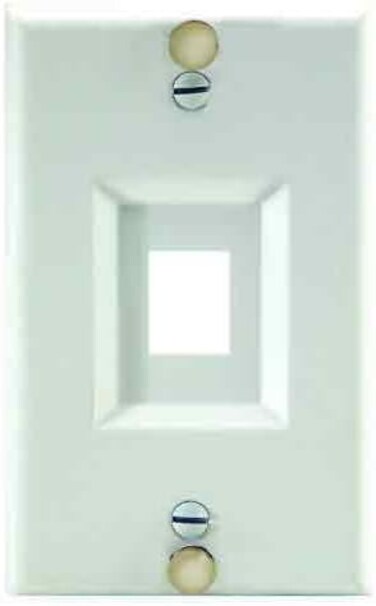 On-Q Wall Phone Plate, Stainless Steel, (m10)