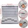 AideTek Box-all Enclosure for Surface Mount Components 1206 0805 0603 0402 0201 Size+ 198 White Labels 144 Compartments with Lid Hold up to 300pcs 1206 Resistor Capacitor